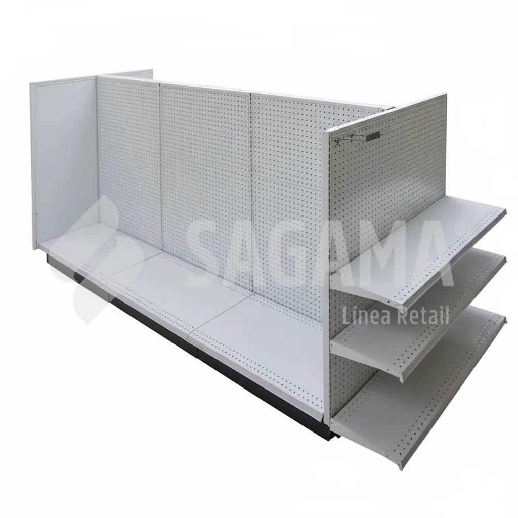 G&oacute;ndolas para tiendas de importaci&oacute;n