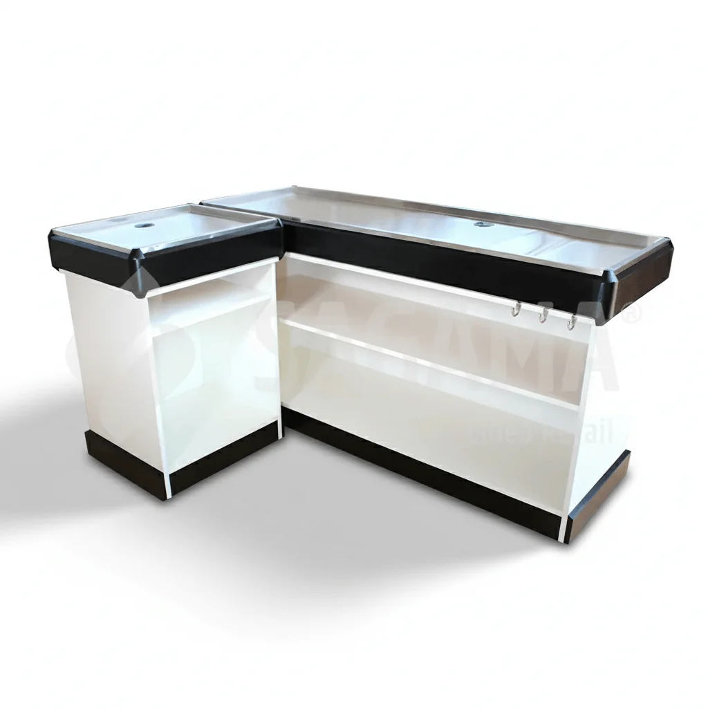 Mueble check out de melamina