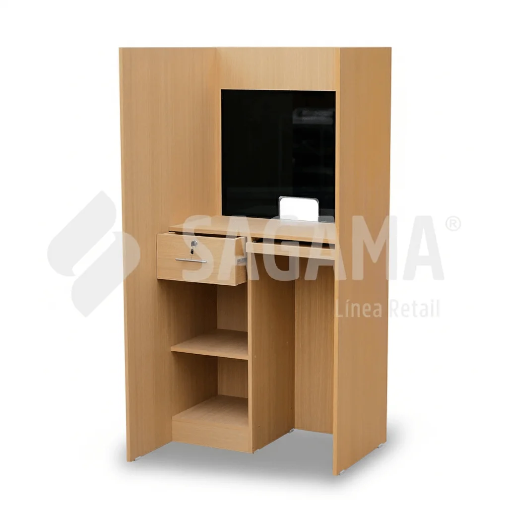 Mueble de agente para caja registradora
