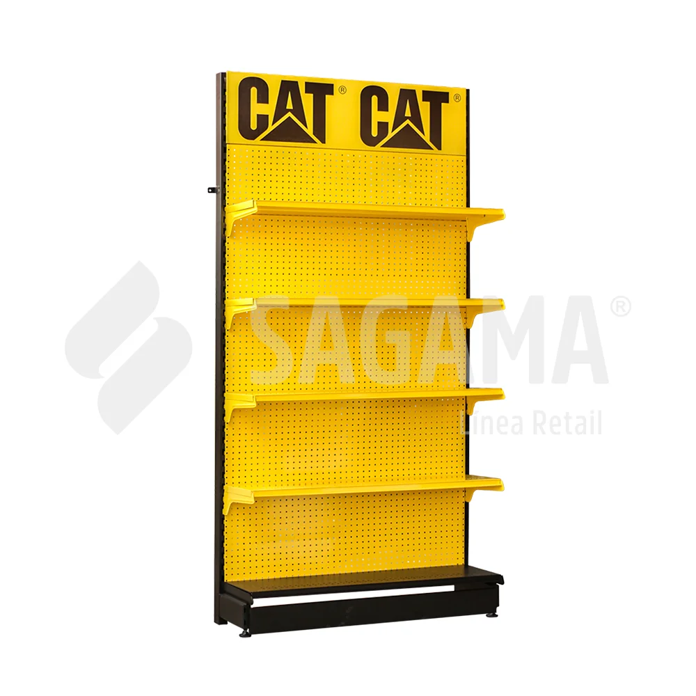 G&oacute;ndola met&aacute;lica troquelada para ferreter&iacute;a