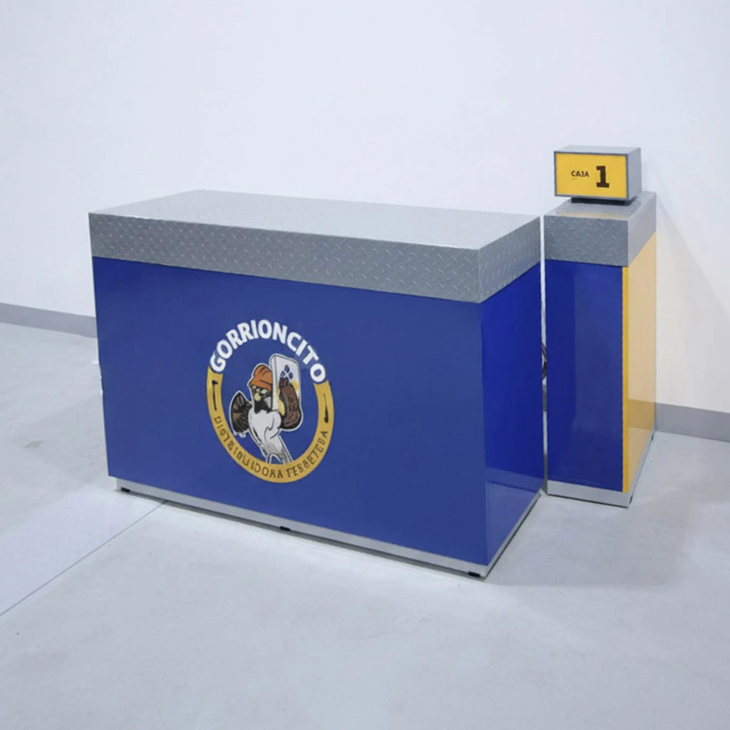 Mueble de caja para cobro